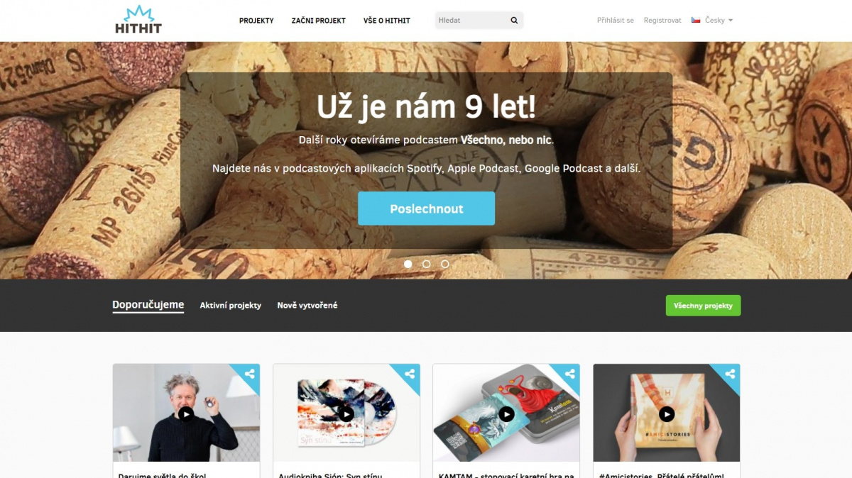 Crowdfundingová platforma HitHit slaví 9. narozeniny podcastem s úspěšnými tvůrci