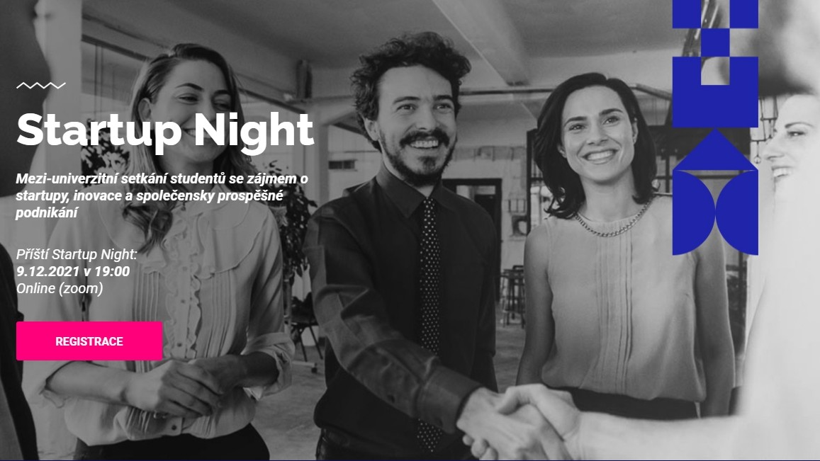 Dnes začíná vůbec první sraz univerzitních projektů Startup Night