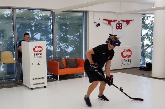 J&T Ventures investuje 70 milionů do virtuálního tréninku hokejistů Sense Arena