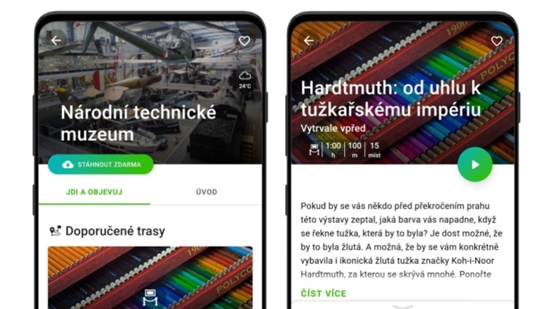 Národní technické muzeum spustilo audioprůvodce SmartGuide. Už provádí návštěvníky první expozicí