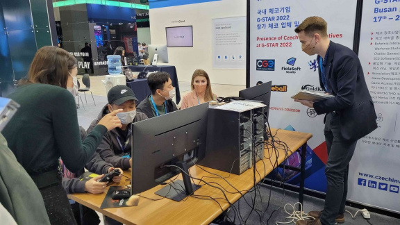 Česká herní studia se ukázala na prestižní konferenci v Koreji
